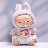 Labubu Clothes Only-Clothes Feeding Bottle Overalls Suit
