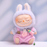 Labubu Clothes Only-Clothes Feeding Bottle Overalls Suit