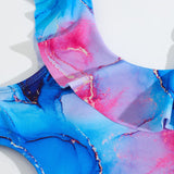 Pink Scale Girl Swimsuit