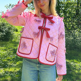 Family pack warm cotton-padded jacket