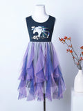 Unicorn Print Dress