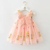Butterfly Wings Mesh Dress