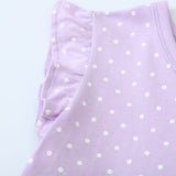 Unicorn Affixed Cloth Embroidered Flower Princess Dress