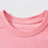 Animal Embroidered Patch Short Sleeve