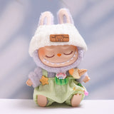Labubu Clothes Only-Clothes Feeding Bottle Overalls Suit