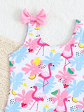 Cute Printed Swimsuit