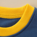 Christmas Sale- Affixed Cloth Embroidered Sweatshirt