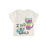 Lucky Sale-Mom and Me Cartoon cute colorful denim overalls skirt