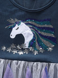 Unicorn Print Dress