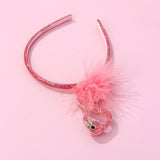 Flamingo Feather Headband