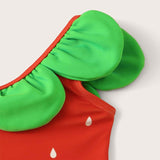 Children's Strawberry One-Piece Swimsuit