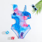Pink Scale Girl Swimsuit