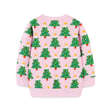 Christmas Sale-Tree Print Long Sleeve Pullover