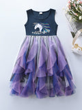 Unicorn Print Dress