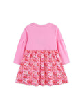 Butterfly Embroidered Long Sleeve Dress