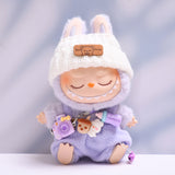 Labubu Clothes Only-Clothes Feeding Bottle Overalls Suit