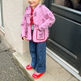 Family pack warm cotton-padded jacket