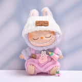 Labubu Clothes Only-Clothes Feeding Bottle Overalls Suit