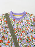 Halloween Floral Patch Children Dress