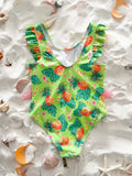 Pineapple Flamingo Swimsuit