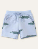 Alligator Printed Shorts - CCMOM