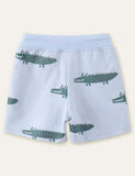 Alligator Printed Shorts - CCMOM