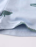 Alligator Printed Shorts - CCMOM