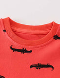 Alligator Printed Sweater - CCMOM