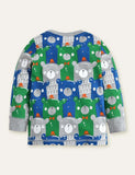 Alpaca Full Printed Long-Sleeved T-shirt - CCMOM