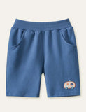 Ambulance Embroidered Shorts