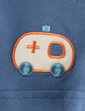 Ambulance Embroidered Shorts - CCMOM