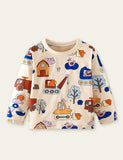 Animal Engineer Full Printed Long Sleeve T-shirt
