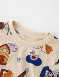 Animal Engineer Full Printed Long Sleeve T-shirt - CCMOM