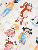 Animal Party Full Printed Long-Sleeved Pajamas - CCMOM
