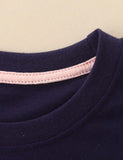 Animal Party Striped Printed Long Sleeve T-shirt - CCMOM