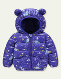 Animal Print down Cotton Jacket - CCMOM
