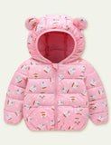 Animal Print down Cotton Jacket - CCMOM