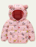 Animal Print down Cotton Jacket - CCMOM