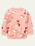 Animal Print Sweatshirt - CCMOM