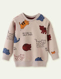 Animal Print Sweatshirt