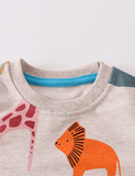 Animal Print Sweatshirt - CCMOM