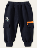 Astronaut Embroidered Sweatpants - CCMOM