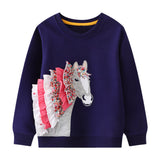 Unicorn Appliqu¨¦ Sweater