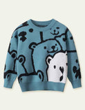 Bear Brocade Sweater