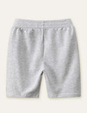 Bear Car Embroidered Shorts - CCMOM