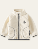 Boat Anchor Embroidered Polar Fleece Jacket - CCMOM