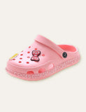Bow Cartoon Flat Sandals - CCMOM