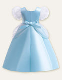 Bow Mesh Party Dress - CCMOM