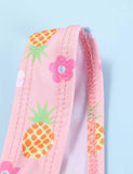Bow Pineapple Floral Printed Swimsuit - CCMOM