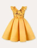 Bow Sleeveless Party Dress - CCMOM